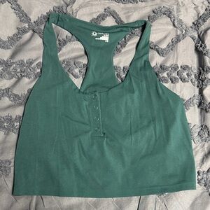 Aerie Dark Green Sports Bra